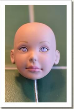 Affordable Designs - Canada - Leeann and Friends - Build-A-Doll - Lavender Eyes - Doll